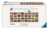 Ravensburger 17838 - Keith Haring: Double Retrospect - 32.000 Teile Puzzle (544x192cm) - größtes Puzzle der Welt